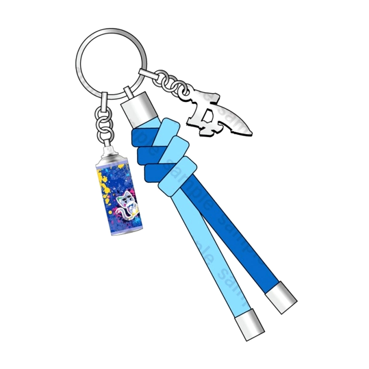 Ireisu Irregular Vacation -Colorful Street- Motif Keychain If Goods - Keychain [NEW]