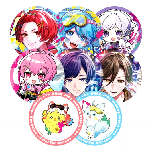 Ireisu Random Button Irregular Vacation -Colorful Street- ver. Goods - Badge [NEW]