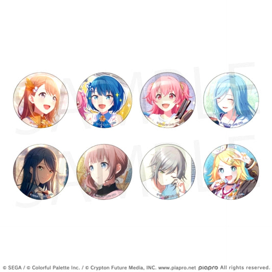 Hatsune Miku: Colorful Stage! Glitter Button Event Illustration Collection vol.55 B Goods - Badge [NEW]