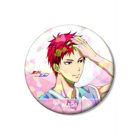 Kuroko's Basketball Newly Drawn Seijuro Akashi Stroll ver. 75mm Hologram Can Badge [NEW]