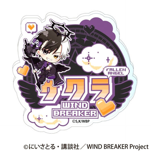 TV Anime WIND BREAKER Name Badge (Fallen Angel ver.) (Haruka Sakura) [NEW]