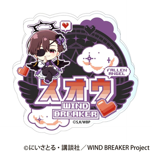 TV Anime WIND BREAKER Name Badge (Fallen Angel ver.) (Hayato Suo) [NEW]