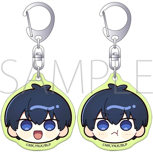 Blue Lock Season 2 Changing Acrylic Keychain / Yoichi Isagi Maruhope Friends [NEW]