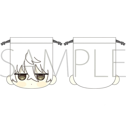 Blue Lock Season 2 Face Drawstring Pouch / Seishiro Nagi Maruhope Friends [NEW]