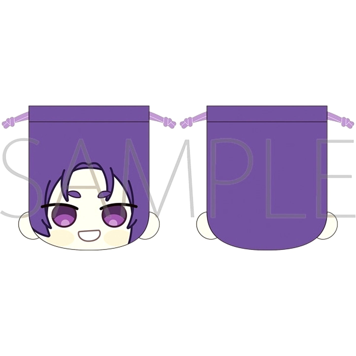 Blue Lock Season 2 Face Drawstring Pouch / Reo Mikage Maruhope Friends [NEW]