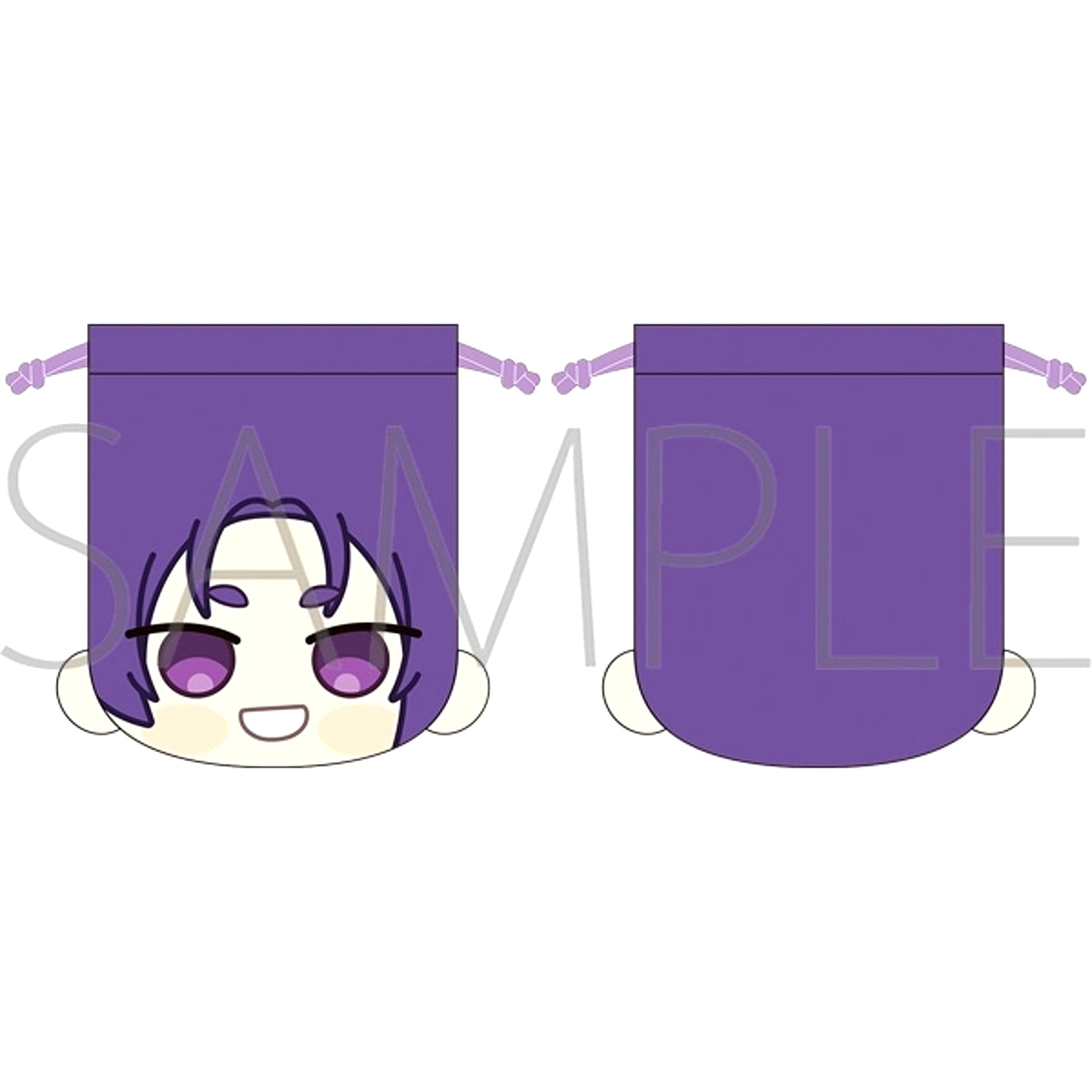 Blue Lock Season 2 Face Drawstring Pouch / Reo Mikage Maruhope Friends [NEW]