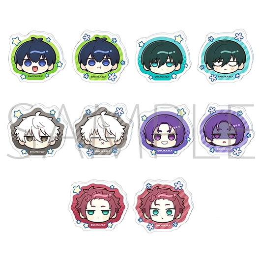 Blue Lock Season 2 Acrylic Badge Collection / Maruhope Friends [NEW]