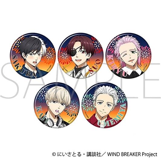WIND BREAKER Glitter Character Badge Collection / Hanabi Goods - Badge [NEW]