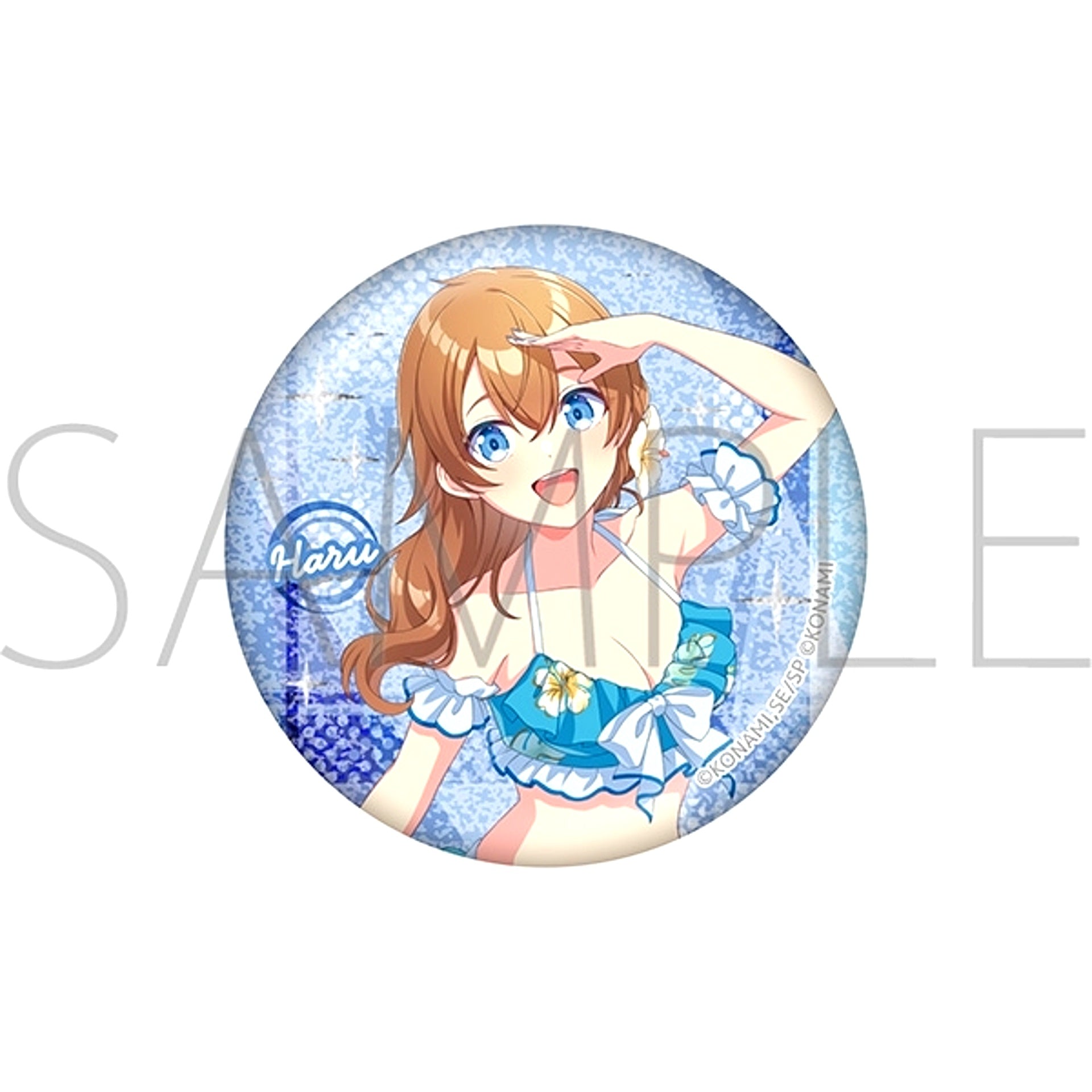 Shine Post Glitter Can Badge / Seitenkoku Haru 1st Anniversary [NEW]