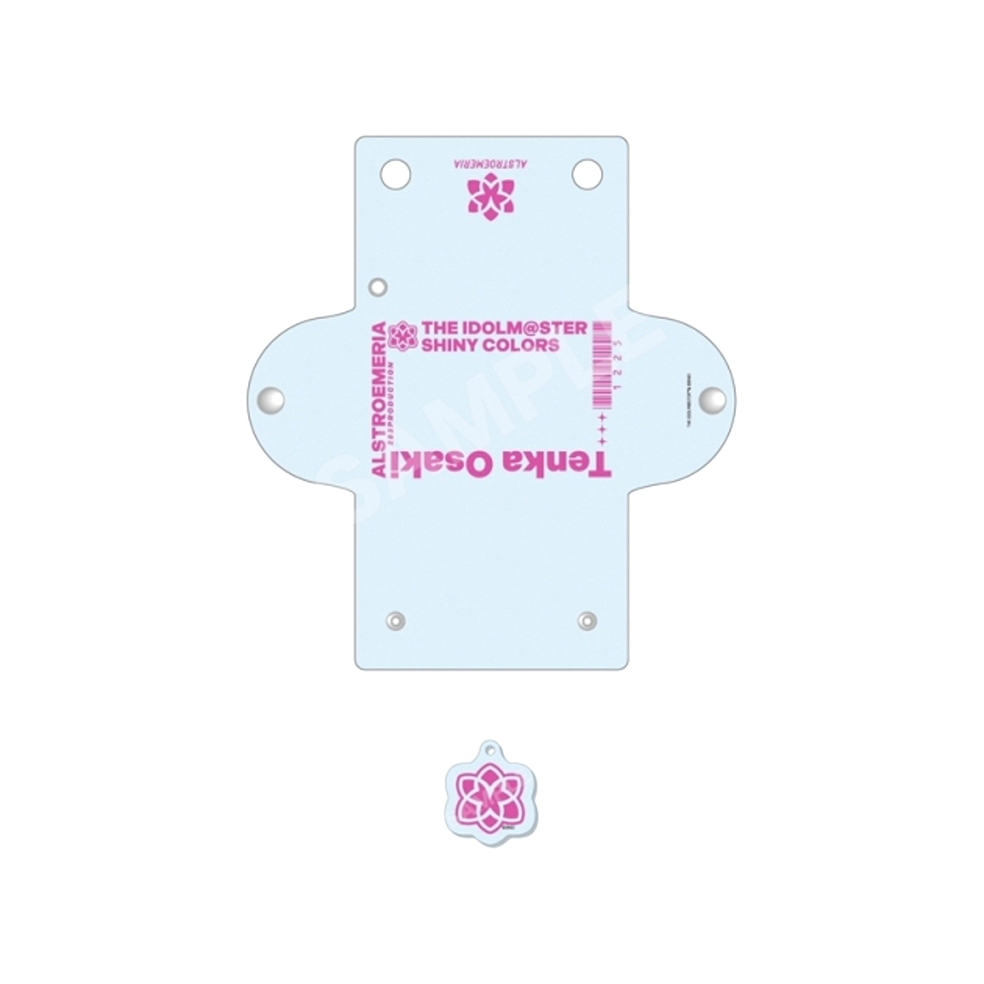 THE IDOLM@STER Shiny Colors Pastel Marine Look ver. Clear Multi Case with Charm / 02 Tenka Osaki [NEW]