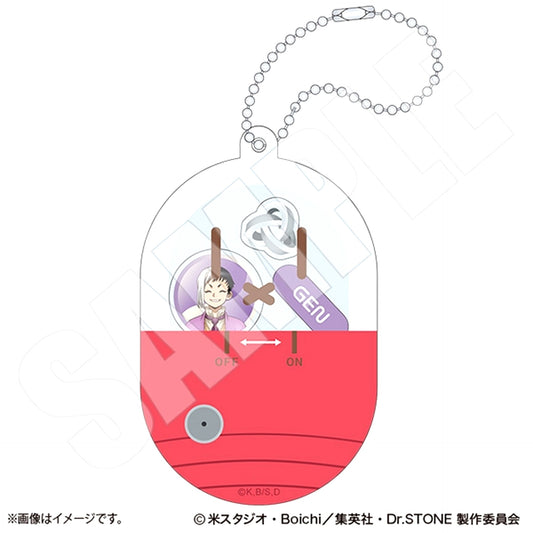 Dr.STONE Shaka Shaka Acrylic Keychain Together with Why-man ver. Gen Asagiri [NEW]