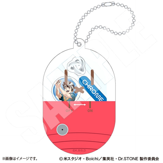 Dr.STONE Shaka Shaka Acrylic Keychain Together with Why-Man ver. Chrome [NEW]