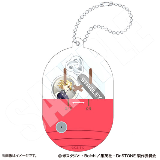 Dr.STONE Shaka Shaka Acrylic Keychain Together with Why-Man ver. Stanley Snyder [NEW]