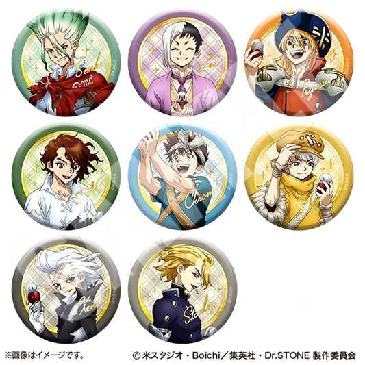 Dr.STONE Jewelry Can Badge Collection With Why-man ver. All 8 Types [NEW]
