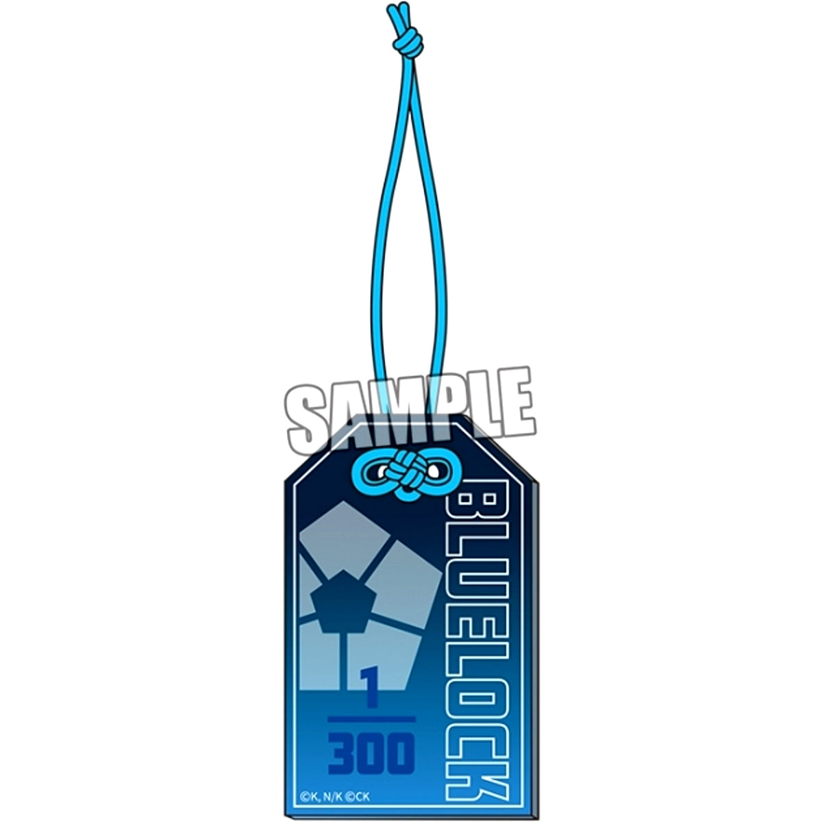 Live-Action Movie Blue Lock Amulet-Style Acrylic Keychain [NEW]