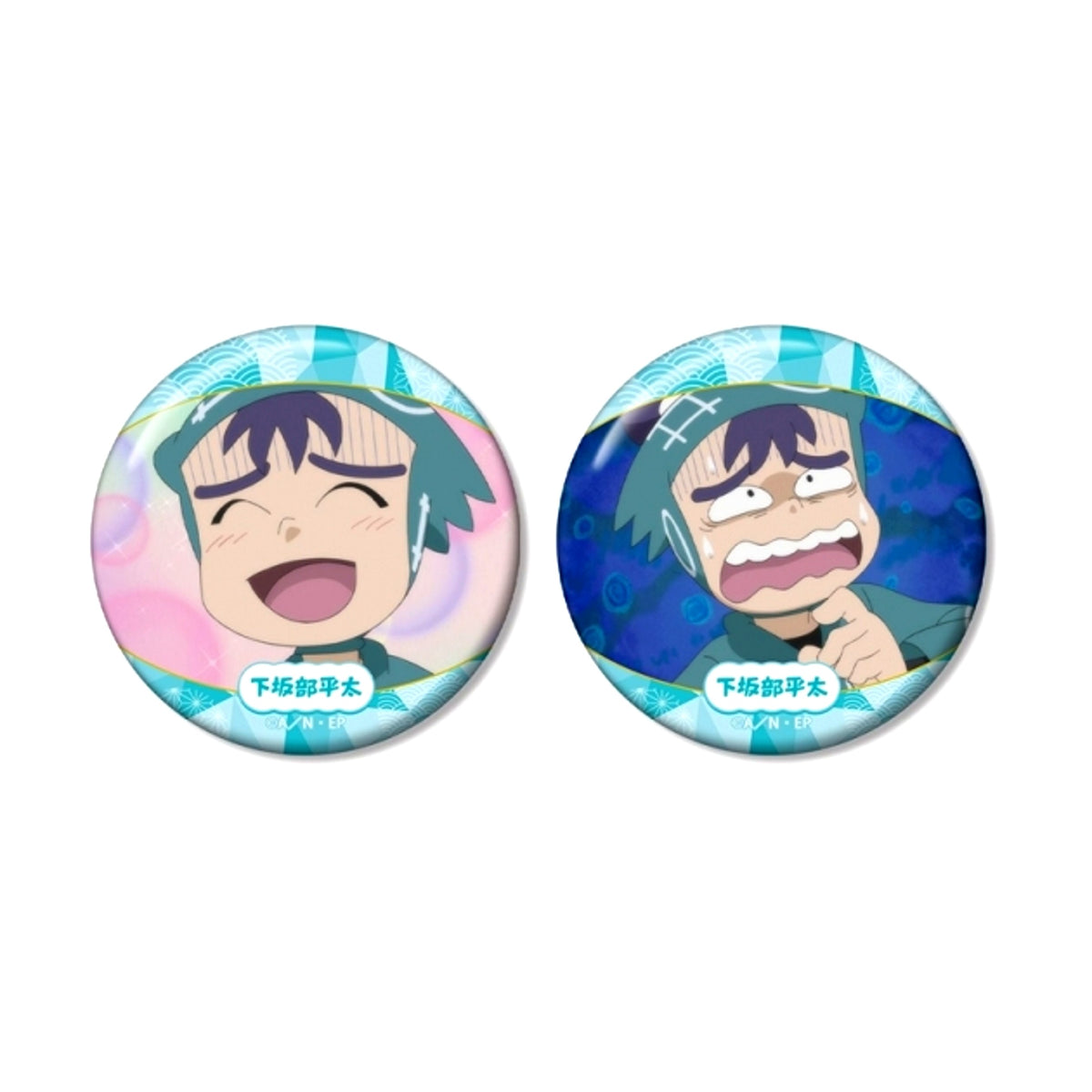 Nintama Rantaro Heita Shimosakabe Scene Photo Can Badge 2pcs Set vol.2 [NEW]