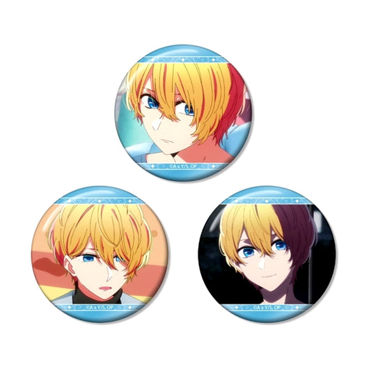 Oshi no Ko Aqua Scene Photo Can Badge Set of 3 vol.2 [NEW]