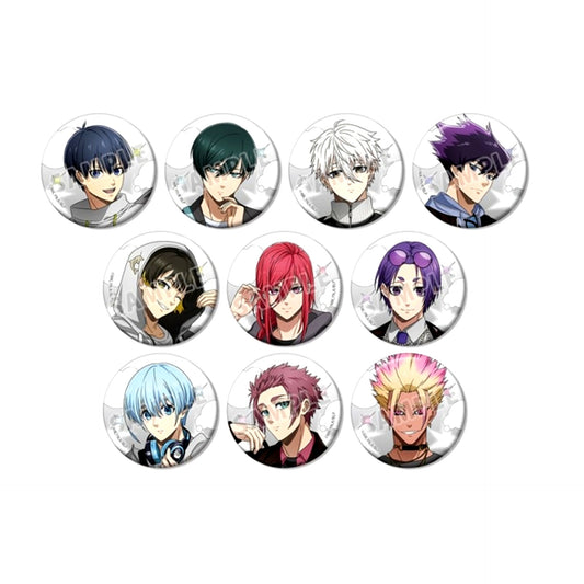 TV Anime Blue Lock Newly Drawn Monotone Street Fashion ver. Trading Can Badge (Animate Bonus Included) [NEW]