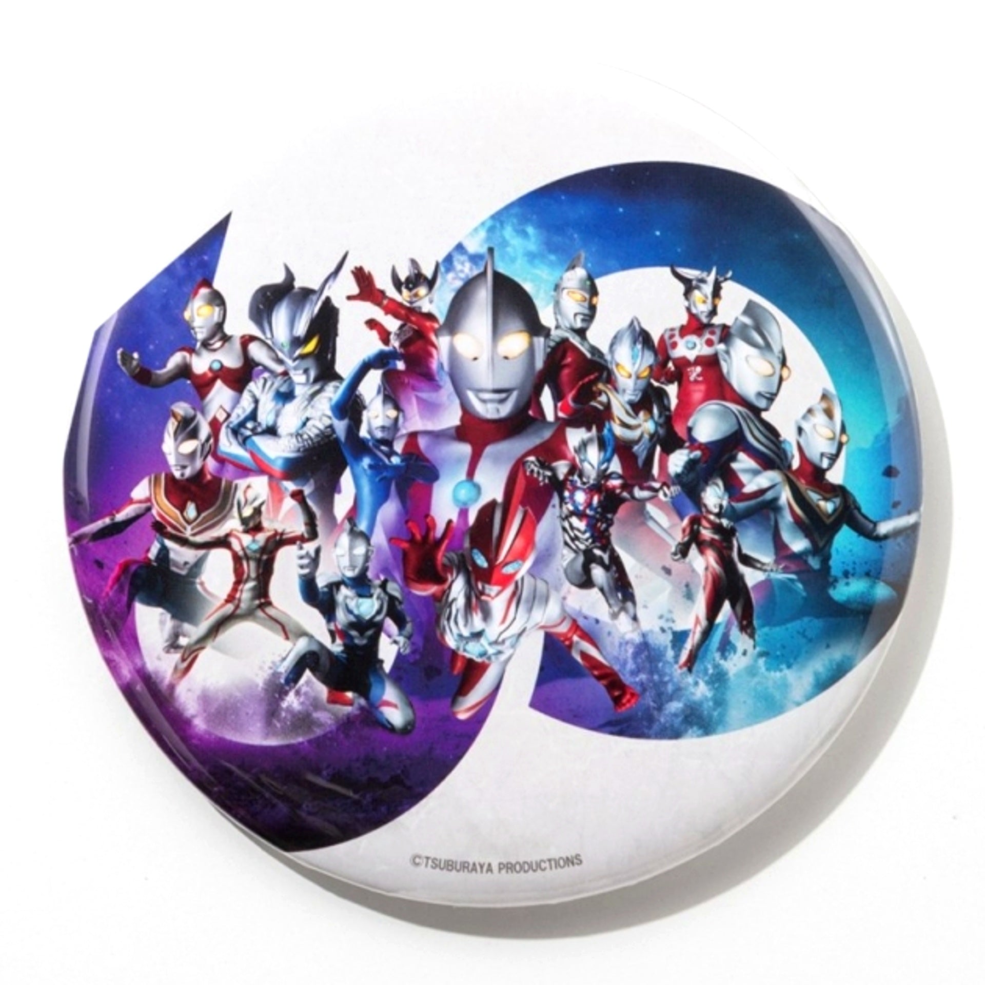 Ultraman Ultraman Series 60th Anniversary Commemorative Visual BIG Can Badge (with Stand) (2) [NEW]