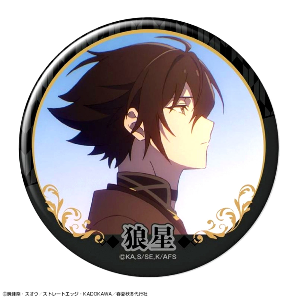 TV Anime Agents of the Four Seasons: Dance of Spring Can Badge Design 13 (Kantsubaki Rousei/A) [NEW]