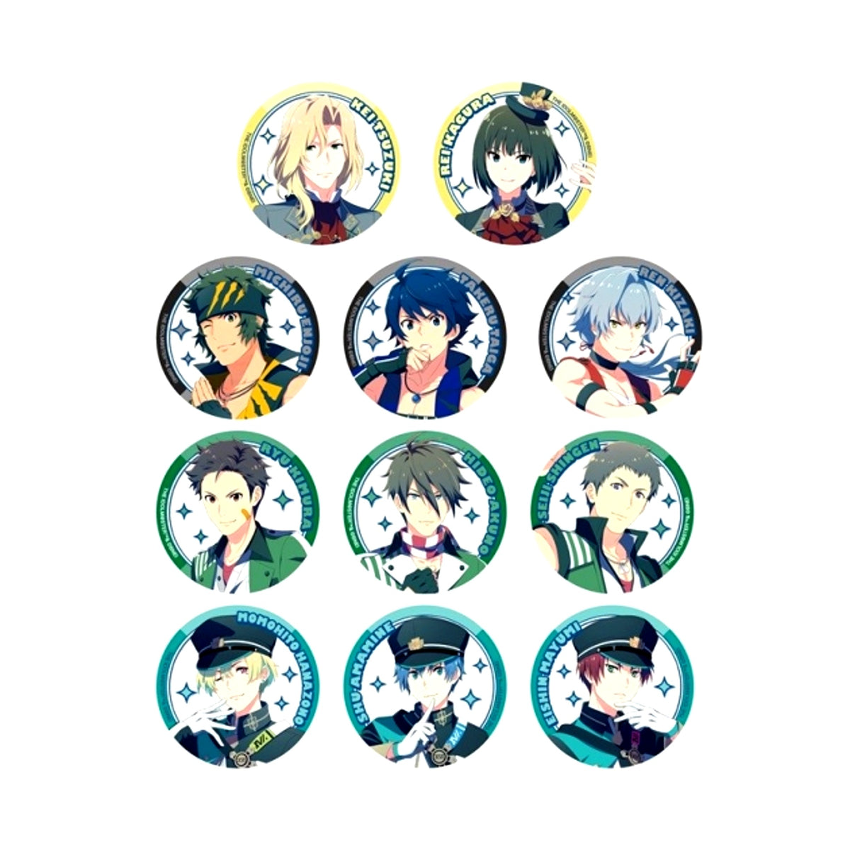 THE IDOLM@STER SideM -P@SSION CHALLENGE We are 315!- MONTHLY THEME SONG vol.2 Random Can Badge (All Types Set) [NEW]