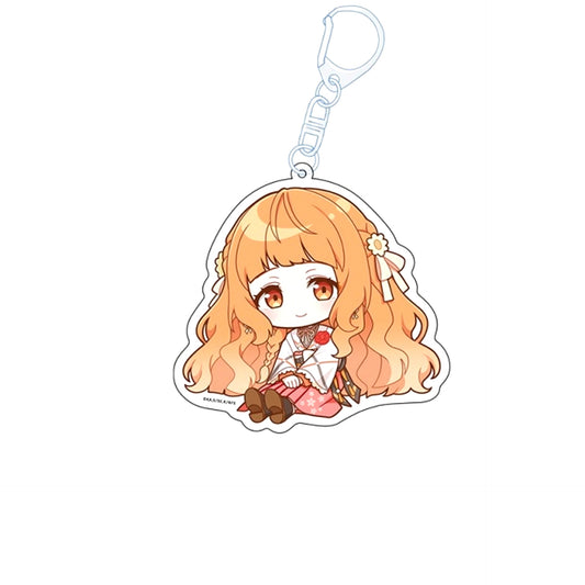 TV Anime "Agents of the Four Seasons: Dance of Spring" Petanko Acrylic Keychain Hinagiku Kayou [NEW]