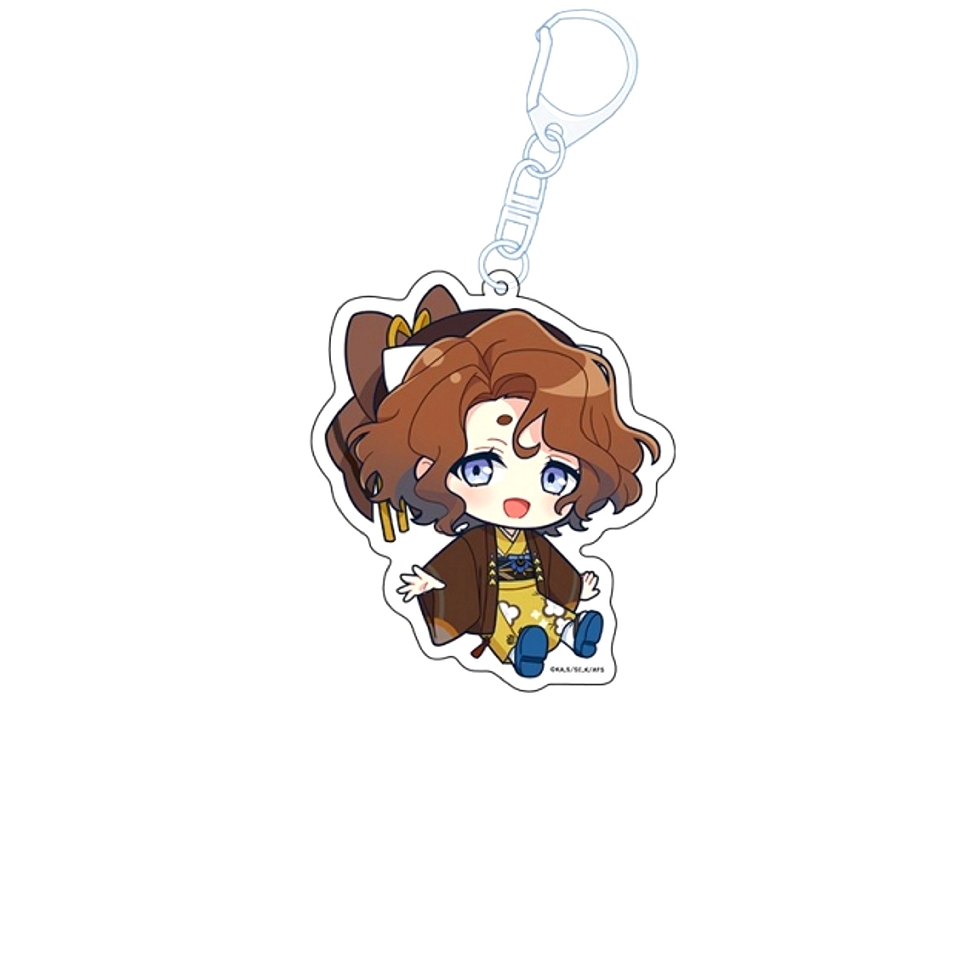 TV Anime Agents of the Four Seasons: Dance of Spring Petanko Acrylic Keychain Nadeshiko Iwaitsuki [NEW]