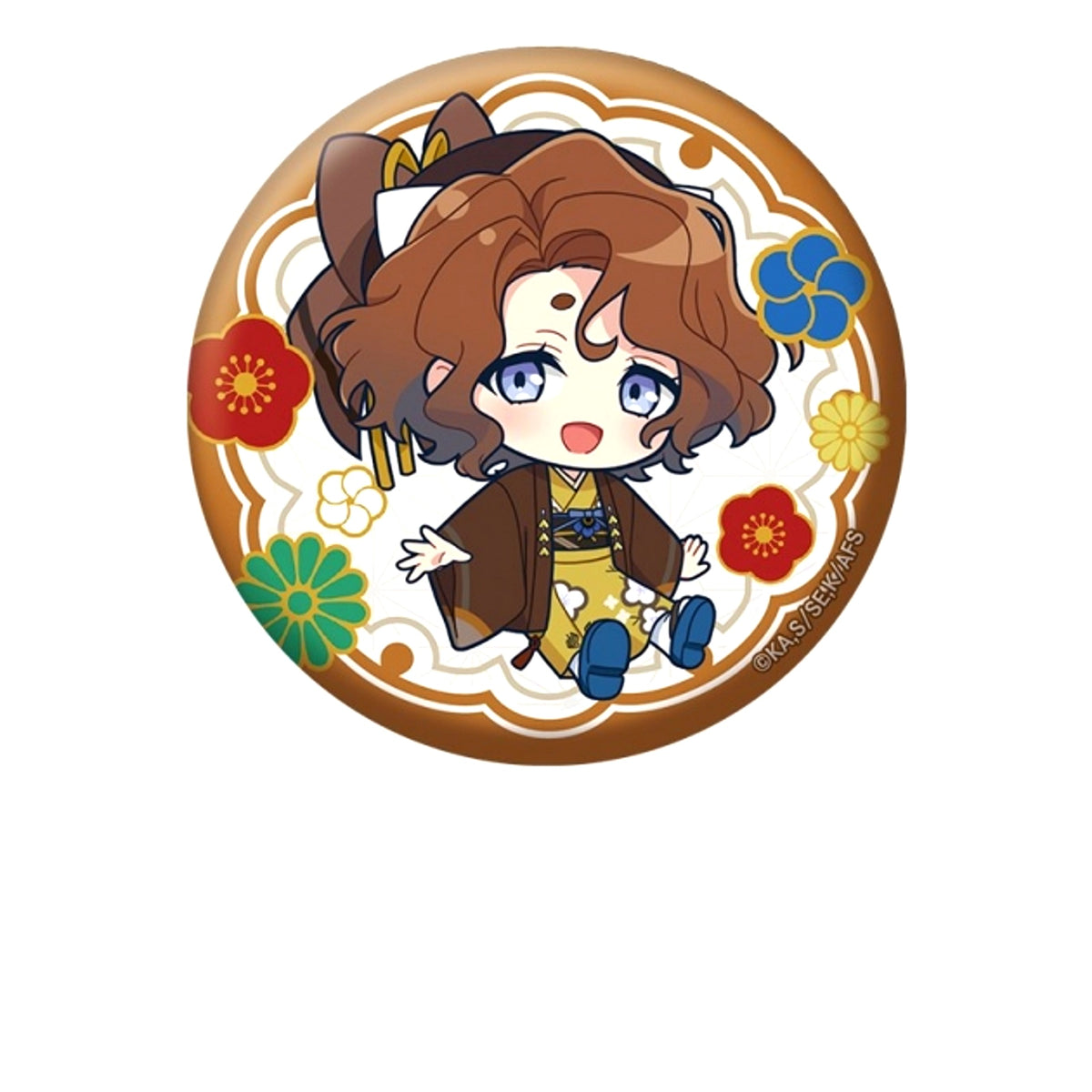 Agents of the Four Seasons: Dance of Spring Petanko Can Badge Iwaizuki Nadeshiko [NEW]