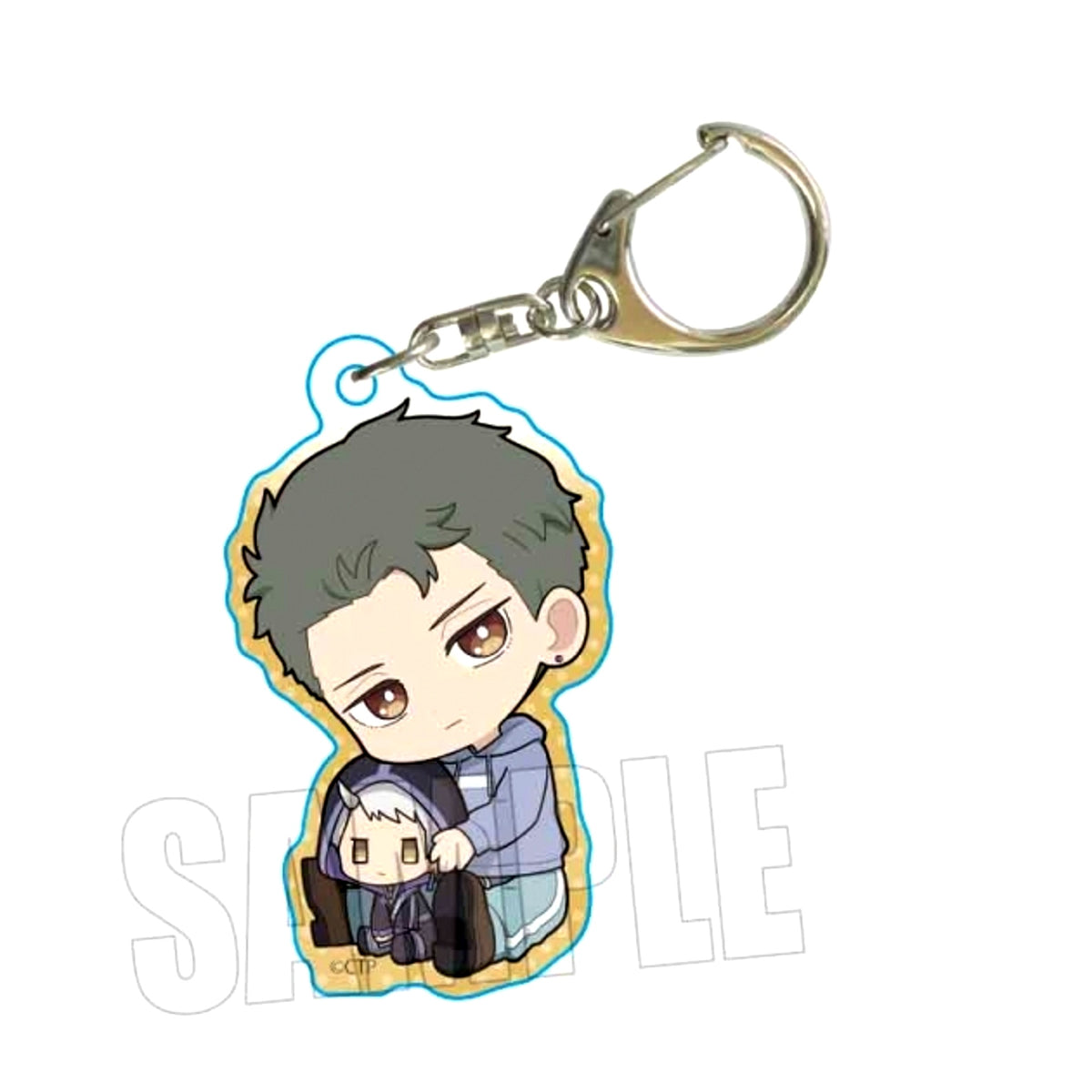 Cosmic Princess Kaguya! Gyugyutto Acrylic Keychain Part2 Rai Komazawa (Reality) [NEW]