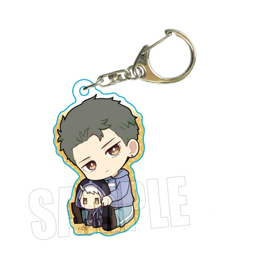 Cosmic Princess Kaguya! Gyugyutto Acrylic Keychain Part2 Rai Komazawa (Reality) [NEW]