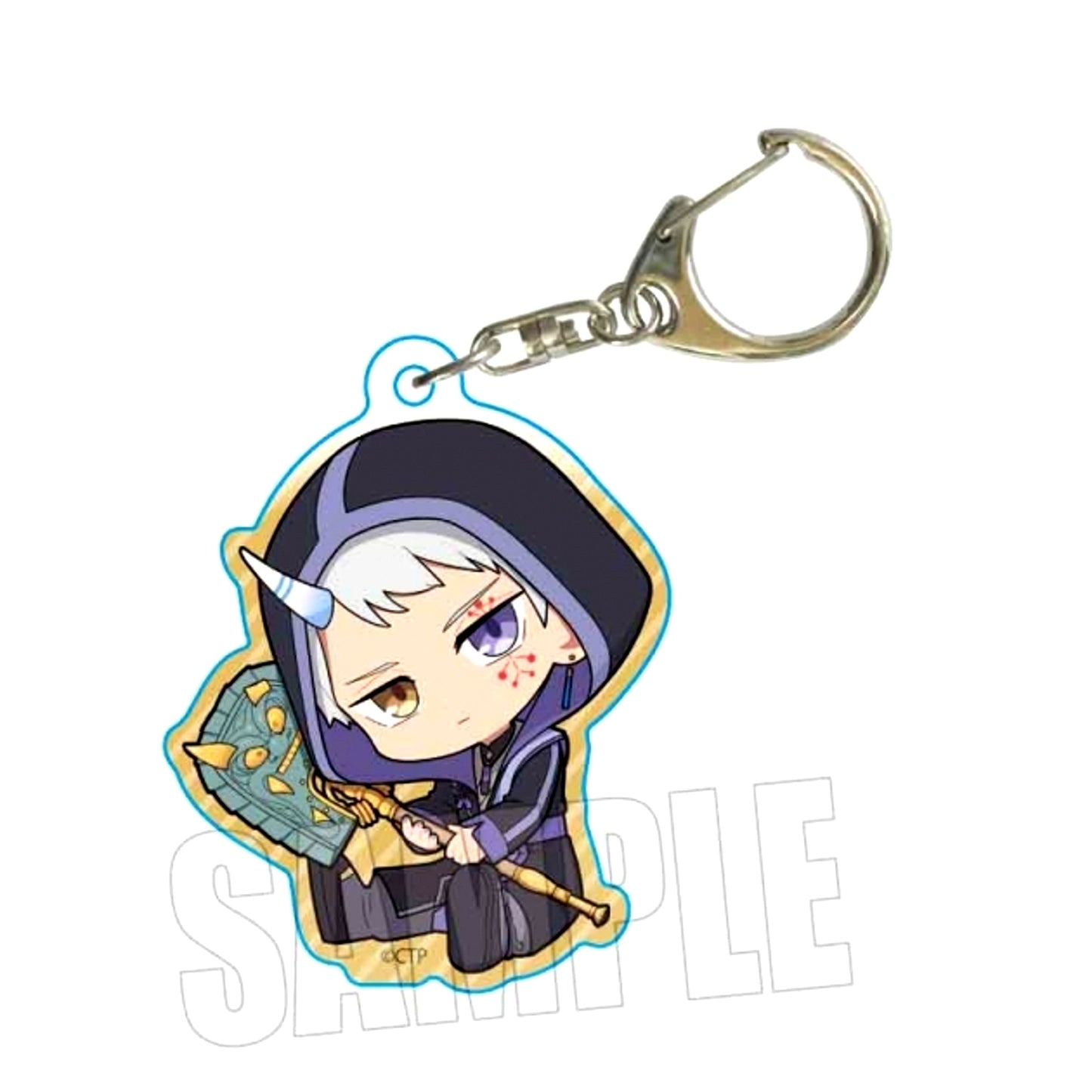Cosmic Princess Kaguya! Gyugyutto Acrylic Keychain Part2 Rai Komazawa (VR) [NEW]
