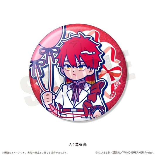 TV Anime "WIND BREAKER" Nyutoro Birthday Goods Takiishi Ya Glitter Can Badge A [NEW]