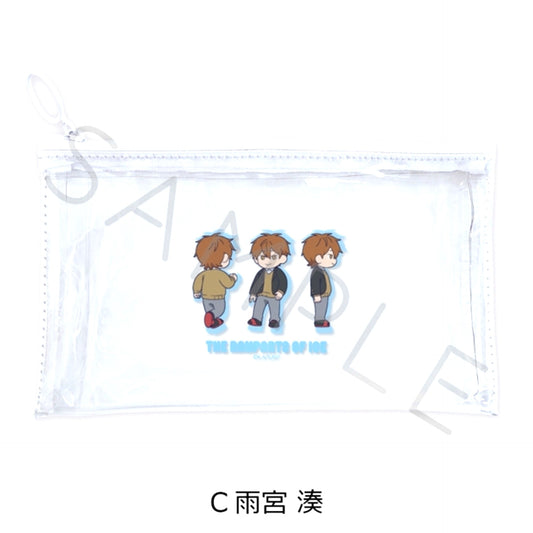 TV Anime The Ramparts of Ice Flat Clear Pouch C (Minato Amamiya) [NEW]