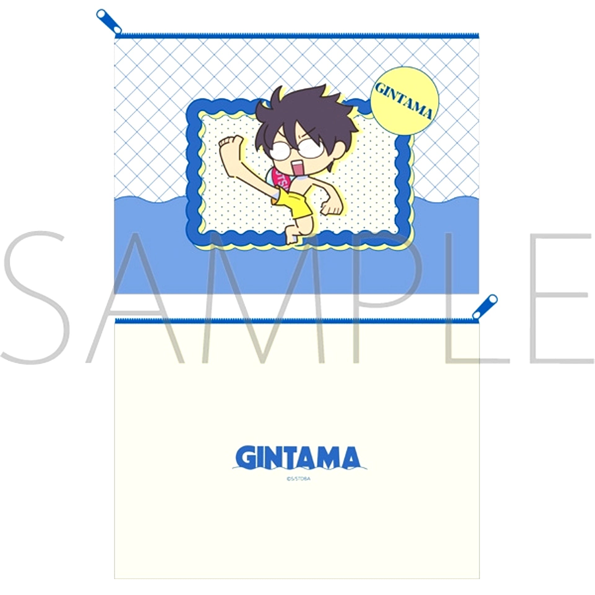 Gintama Vinyl Pouch / Shinpachi Shimura Swimming Pool Goods - Pouch [NEW]