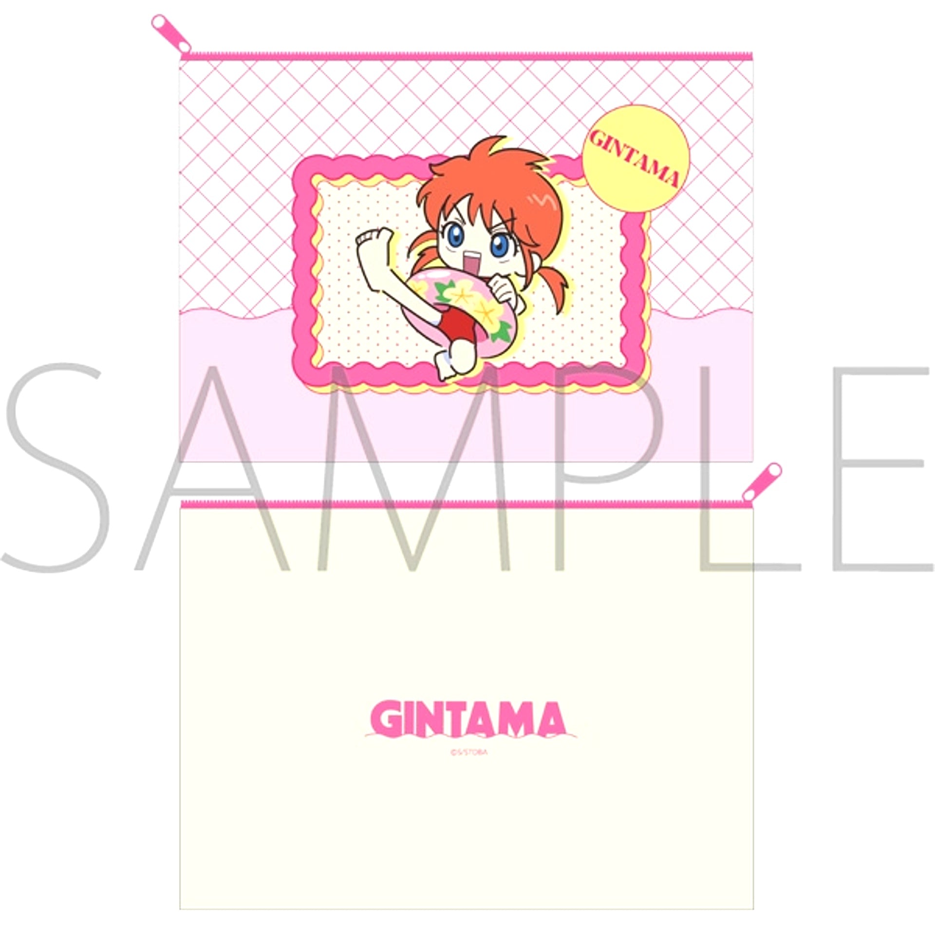 Gintama Vinyl Pouch / Kagura Swimming Pool Goods - Pouch [NEW]