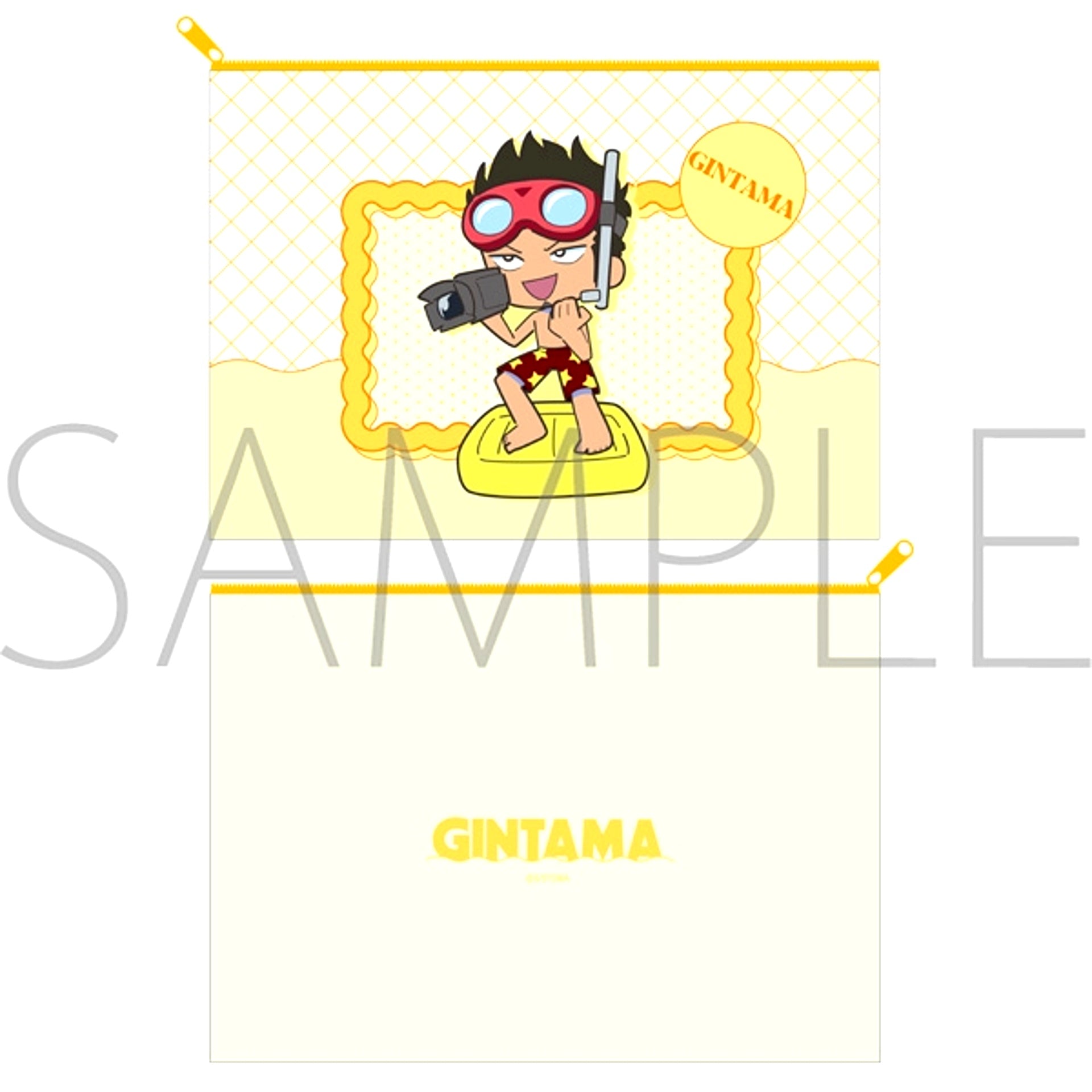Gintama Vinyl Pouch / Isao Kondou Swimming Pool Goods - Pouch [NEW]
