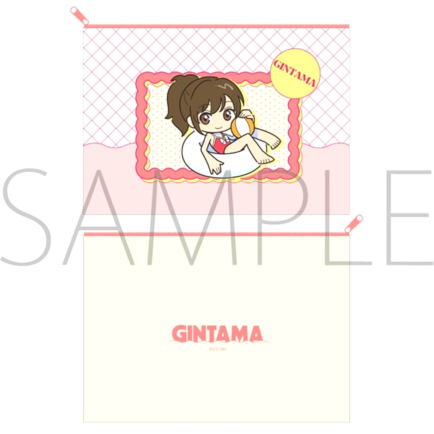 Gintama Vinyl Pouch / Tae Shimura Swimming Pool Goods - Pouch [NEW]
