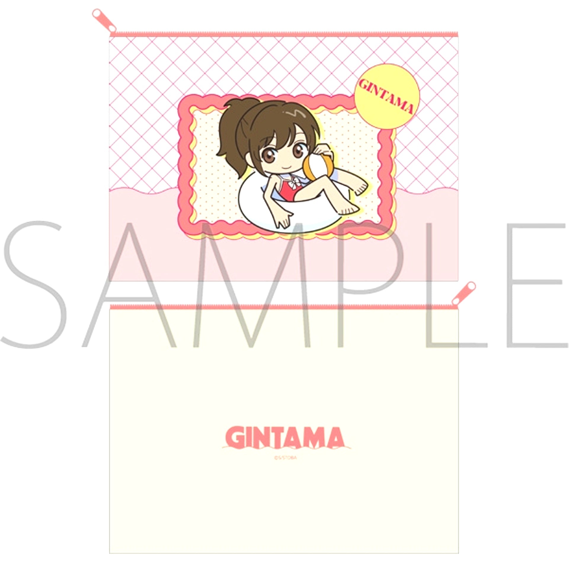 Gintama Vinyl Pouch / Tae Shimura Swimming Pool Goods - Pouch [NEW]