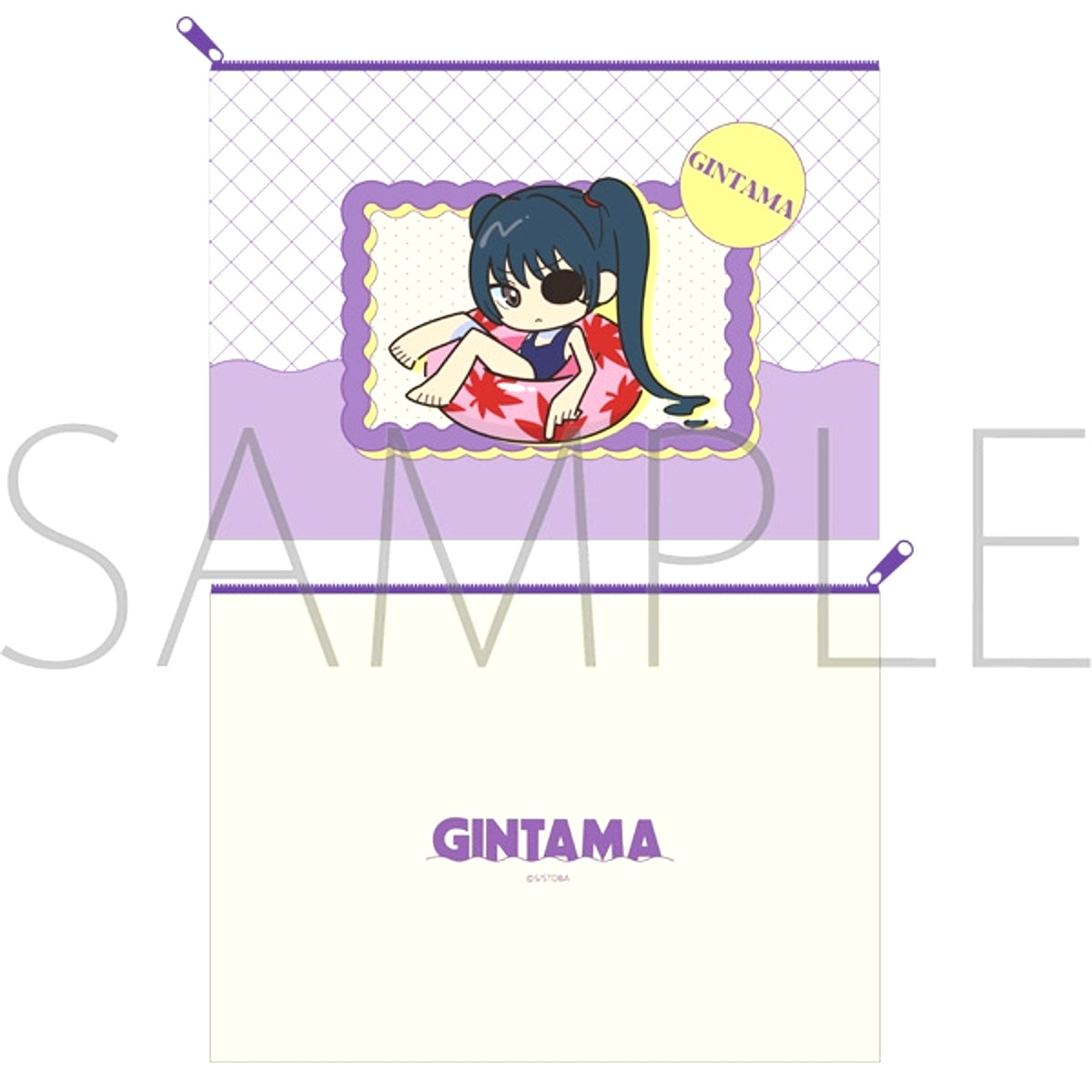 Gintama Vinyl Pouch / Kyubei Yagyu Swimming Pool Goods - Pouch [NEW]