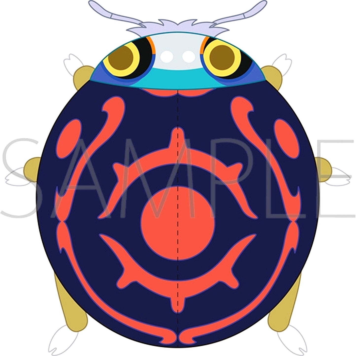 Mononoke the Movie Chapter 3: The Snake God Ladybug Mascot / Kon (Earth Trigram) [NEW]