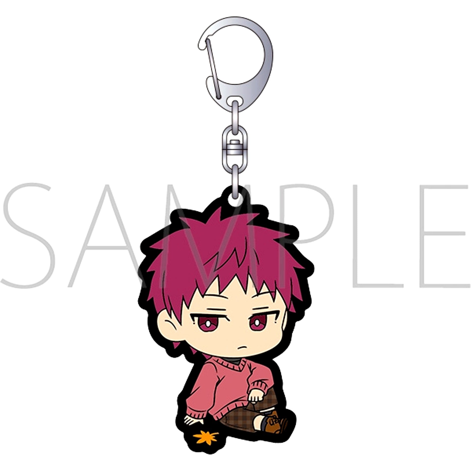 Kuroko's Basketball Rubber Keychain / Seijuro Akashi Goods - Keychain [NEW]