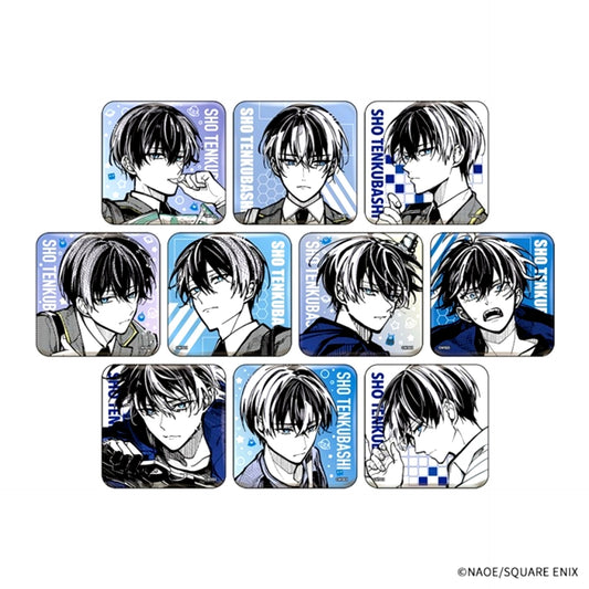 Tokyo Aliens Trading Metal Square Button Sho Tenkubashi Goods - Bache [NEW]