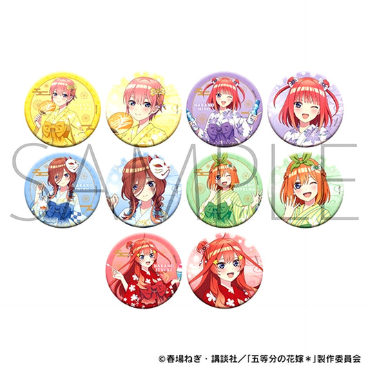 The Quintessential Quintuplets: Operation Quintuplets Holo Chara Badge Collection Goods - Bache [NEW]