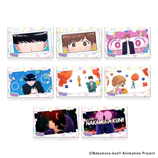 TV Animation Go For It, Nakamura!! Trading Square Can Badge [Y2K Decora] [NEW]