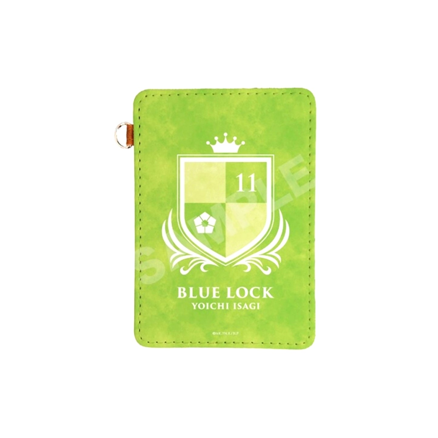 Blue Lock Lock Dance ver. Leather Pass Case /01 Yoichi Isagi [NEW]