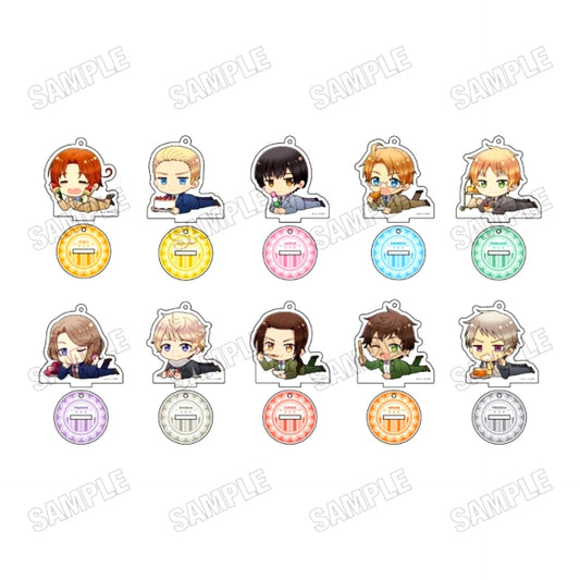 Anime Hetalia World Stars Gororin Acrylic Keychain Collection Goods - Keychain Resale [NEW]