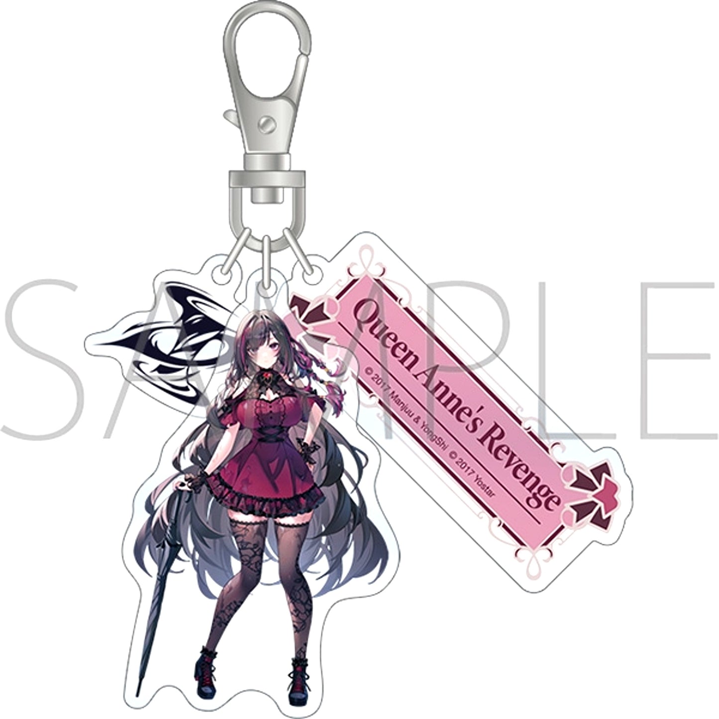 Azur Lane Acrylic Keychain / Queen Anne's Revenge [NEW]