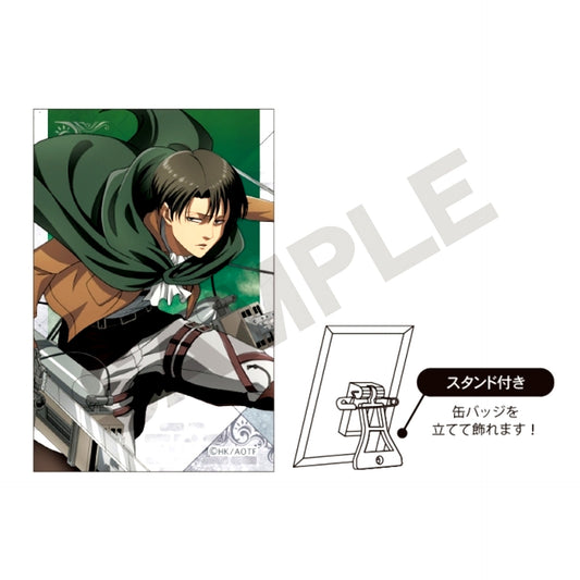 Attack on Titan Art Button Levi Action Goods - Bache Resale [NEW]