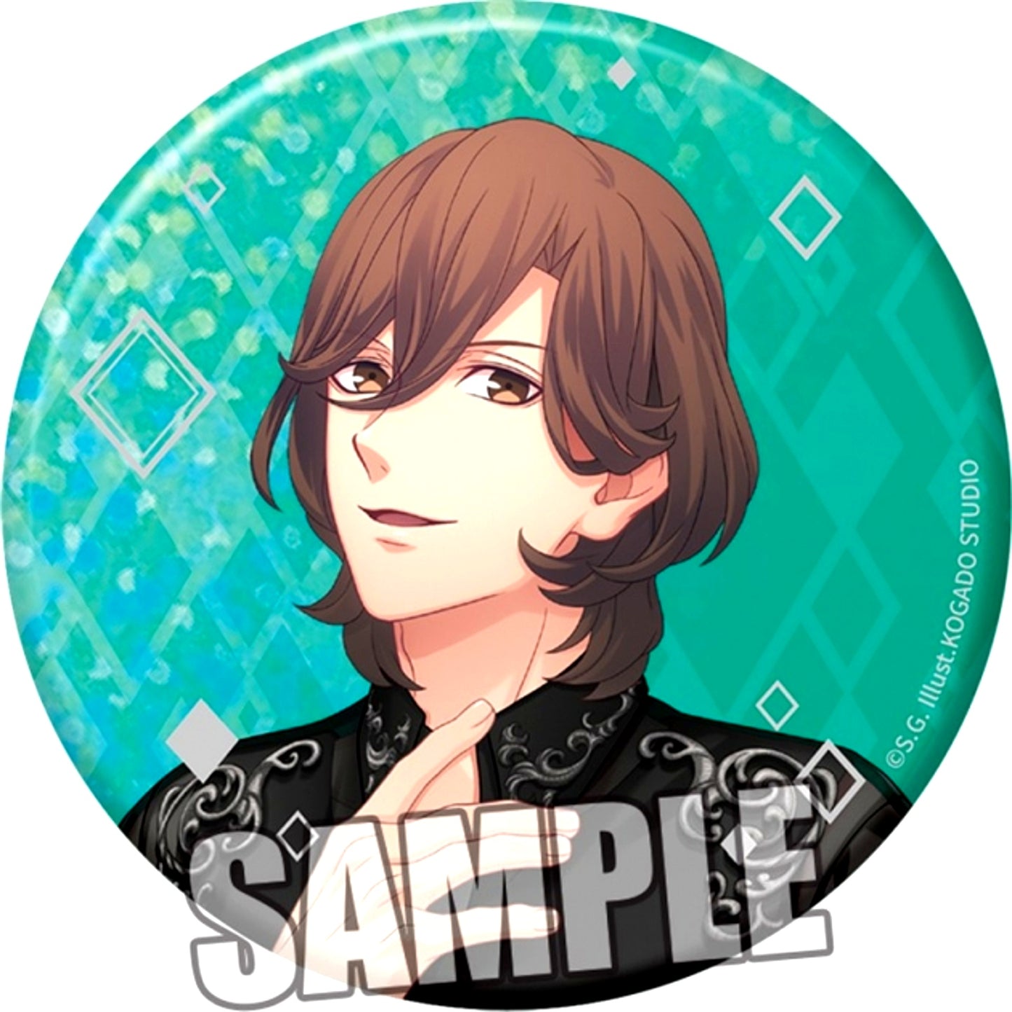 Uta no Prince-sama BIG Hologram Can Badge Dramatic 365 days Ver. (Reiji Kotobuki) [NEW]