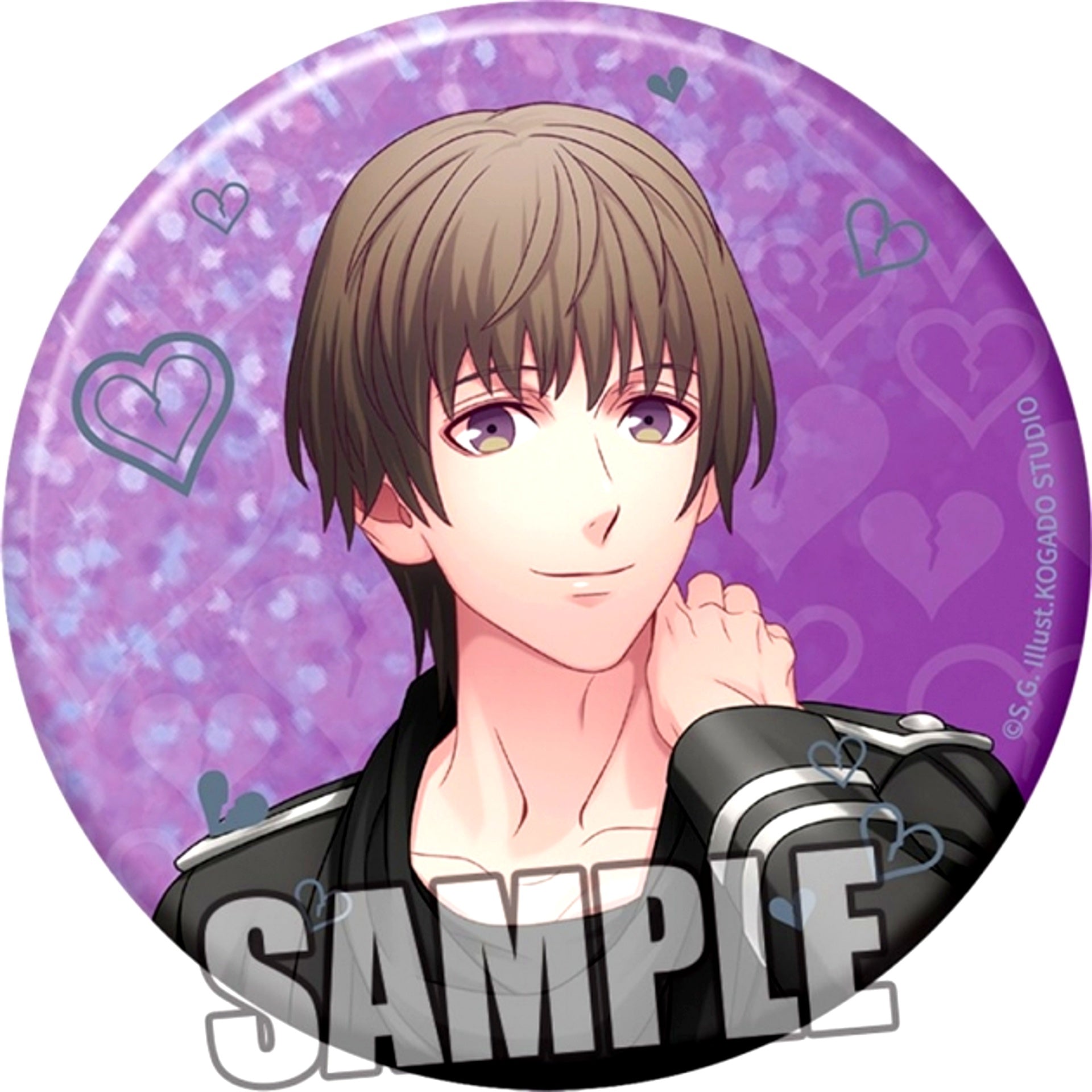 Uta no Prince-sama BIG Hologram Can Badge Dramatic 365 days Ver. Eiji Otori [NEW]